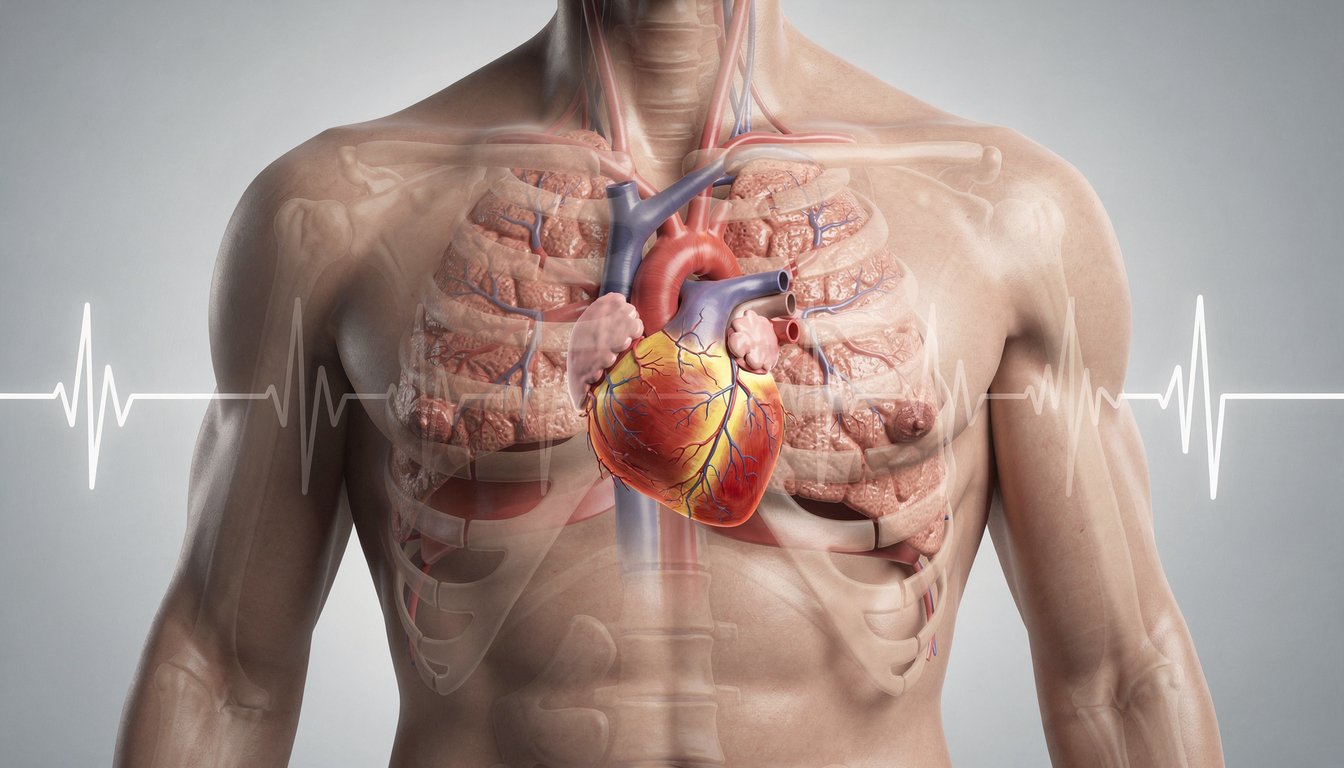 De quel cot est le coeur ? Gauche ou droit - SmartSant.com